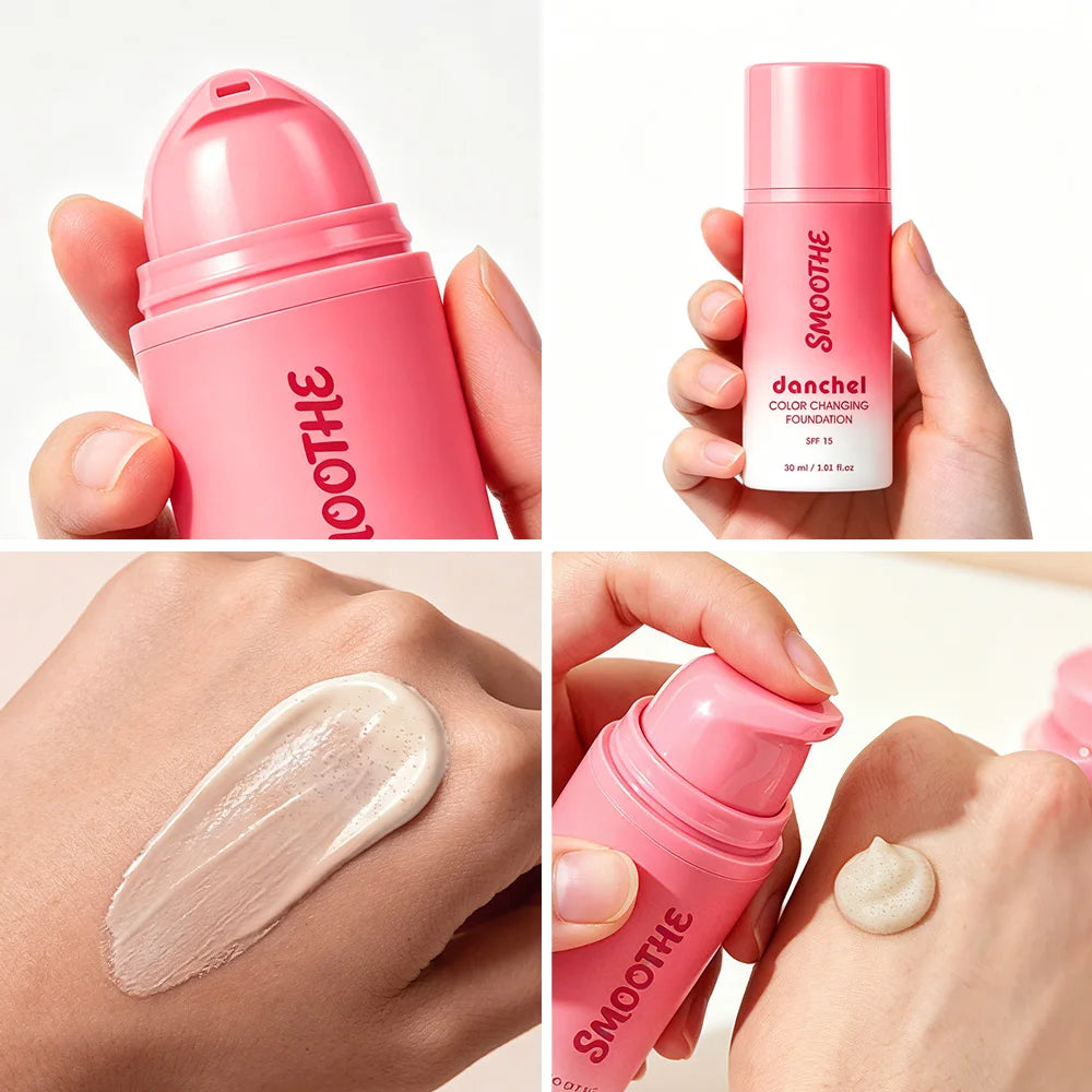 Color Adaptive Liquid Foundation – Velvet Glow, 16H Wear Liquid Foundation Qst