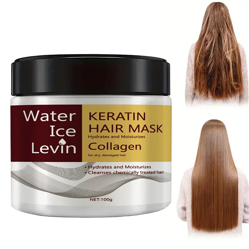 Keratin Collagen Hair Mask – Oil Control Moisturizer 100g Hair Mask Conditioner Qme