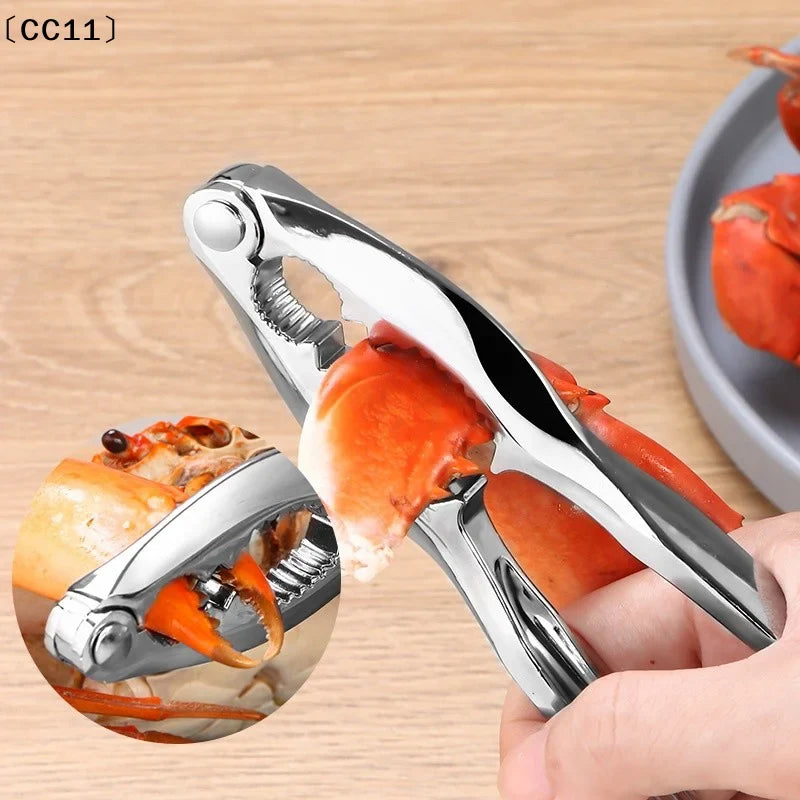Stainless Steel Seafood Cracker Set – Crab & Lobster Tools Seafood Tool Set Qme