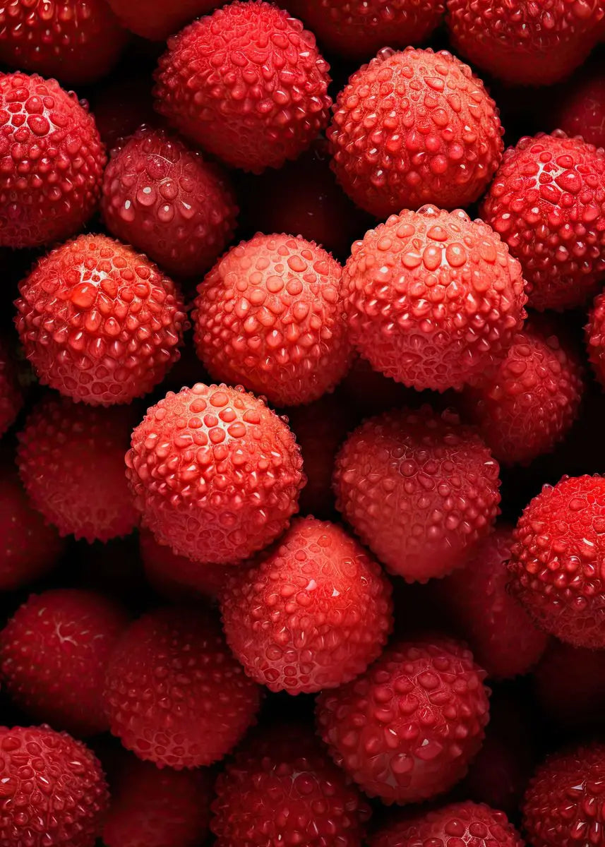Fruit Kitchen Canvas Wall Art – Strawberry Watermelon Poster Canvas Wall Art Qst 12 20x30cm Unframed