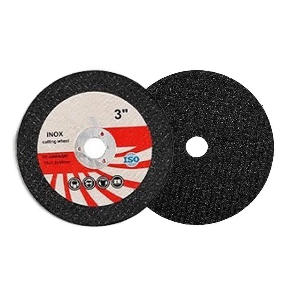 10-Pack 75mm Resin Grinding Wheels – Corundum & Zirconium Abrasive Grinding Wheel Qme