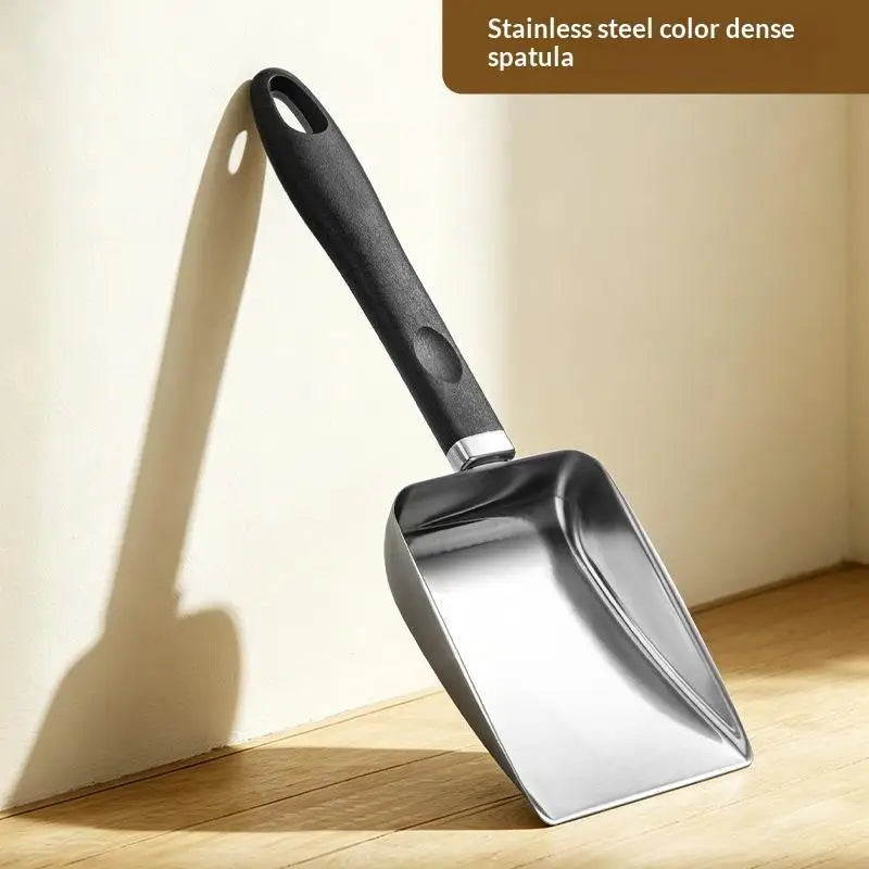 Metal Cat Litter Scoop – Ergonomic Handle & Fine Sifter Cat Litter Scoop Qme A3