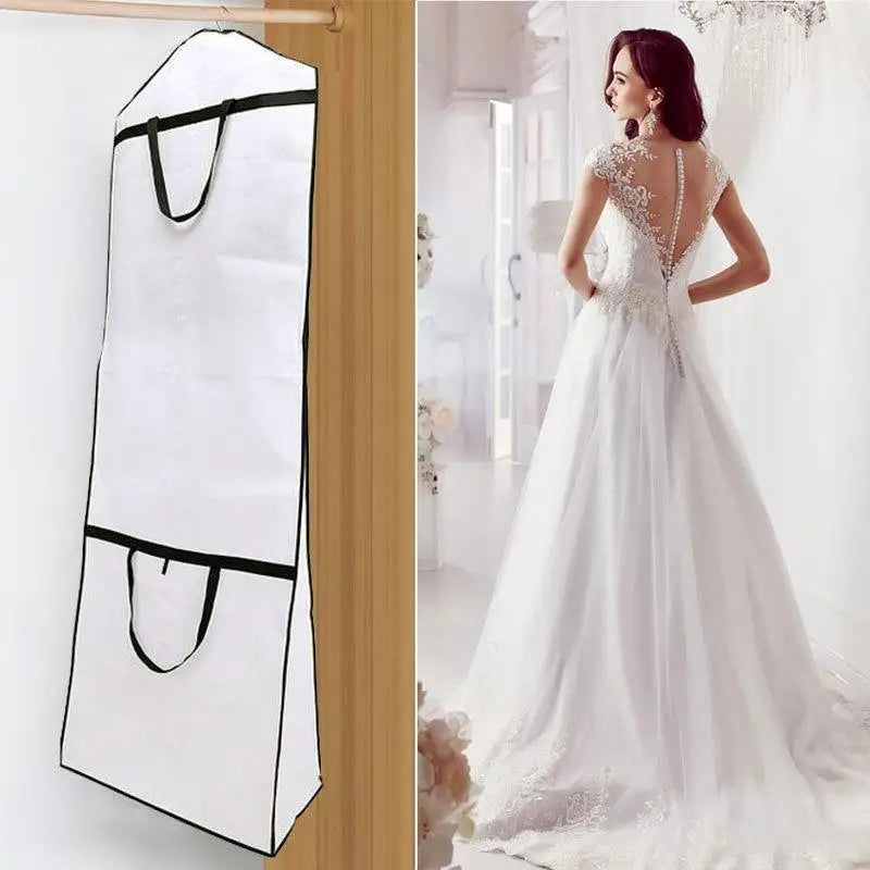 Dustproof Garment Bag – Travel & Closet Clothes Cover 60×180cm Garment Storage Cover Qme
