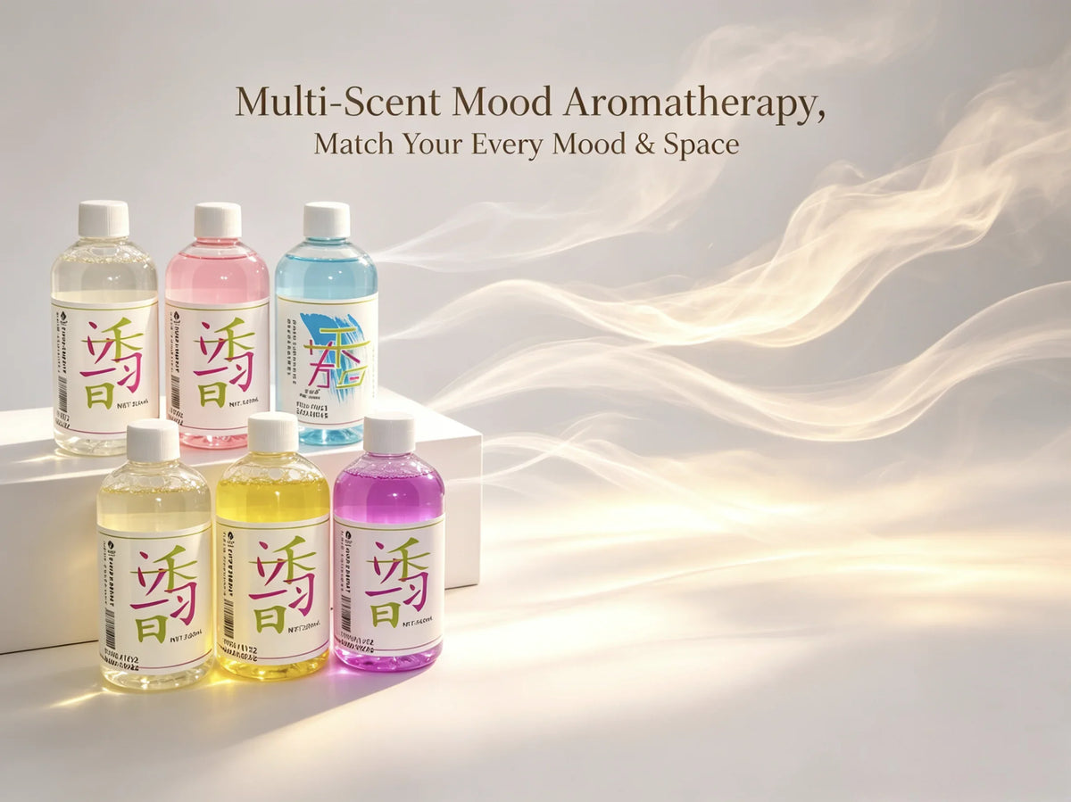Aromatherapy Humidifier Air Freshener Refill – 12 Natural Scents Aromatherapy Refill Qme