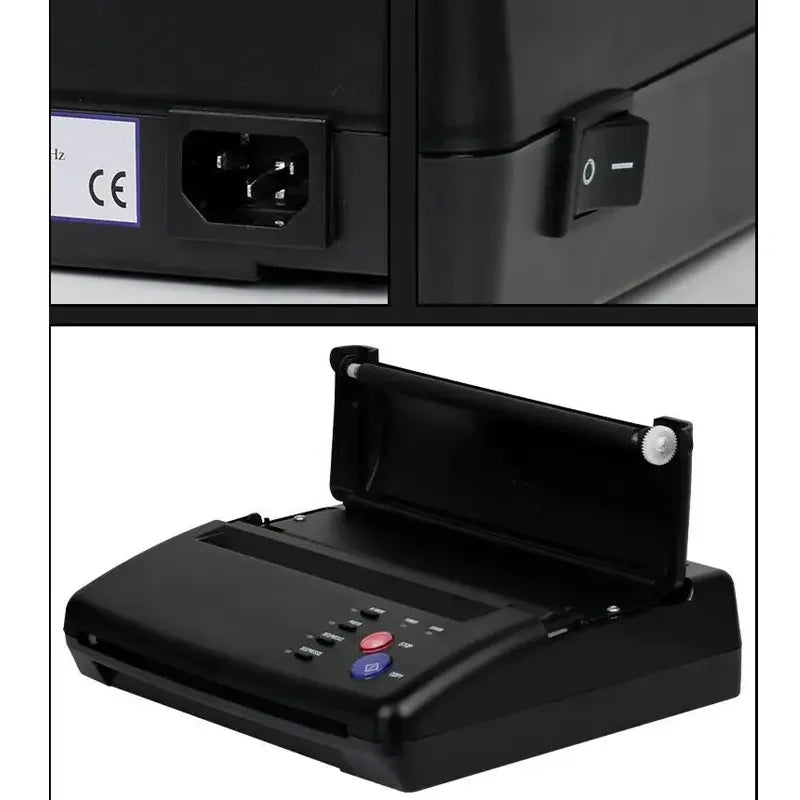 Tattoo Stencil Transfer Machine – A4 Thermal Copier Printer Tattoo Stencil Printer Qst