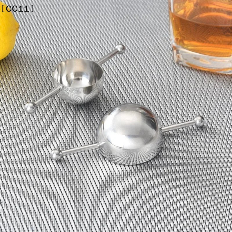 Stainless Steel Double-End Cocktail Jigger | Precise Measuring Cocktail Jigger Qme