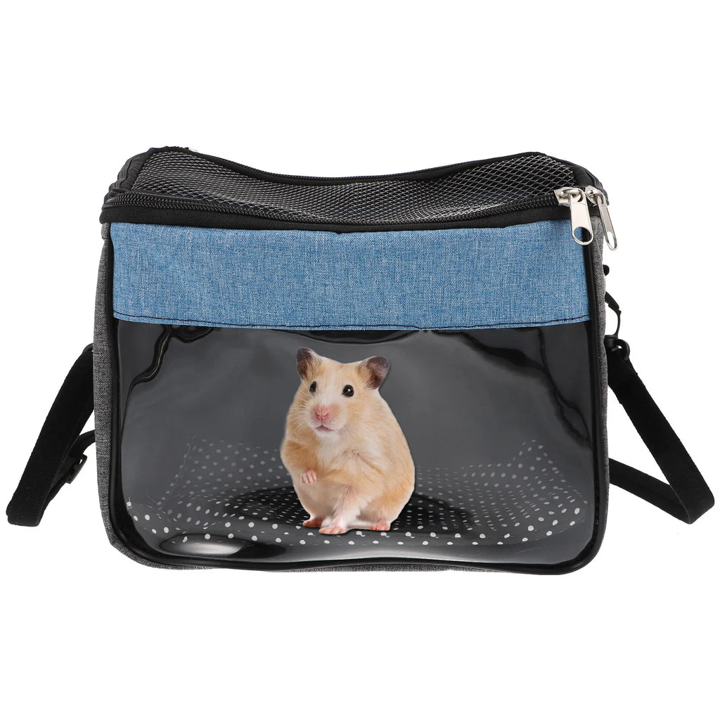 Compact Small Pet Carrier Bag – Hamster, Hedgehog & Chinchilla Small Pet Carrier Bag Qme