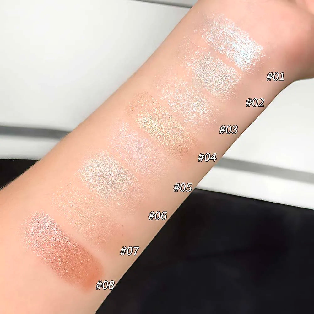 LUCKGO Jelly Eyeshadow Stick – Waterproof Shimmer Eye Shadow Pen Eyeshadow Stick Qme
