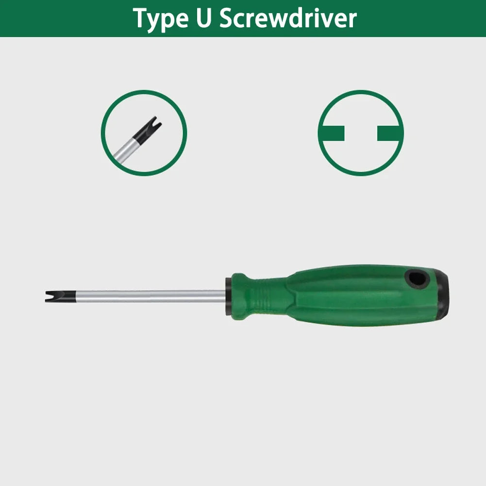 Special Screwdriver – Triangular, U, Y & Cross Bits | Qme Specialty Screwdriver Qme U