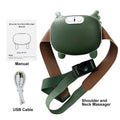 Wireless 4D Neck & Shoulder Kneading Massager Shawl | Raiuleko Neck Shoulder Massager Qst Green