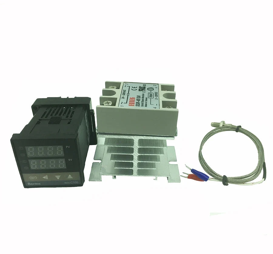 REX-C100 PID Temperature Controller SSR Output K-Type Temperature Controller Qme