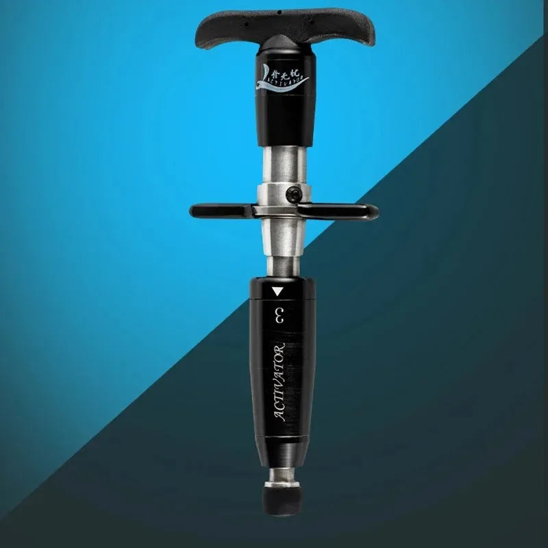 3-Force Adjustable Manual Activator Massager | Stainless Steel Manual Activator Massager Qst