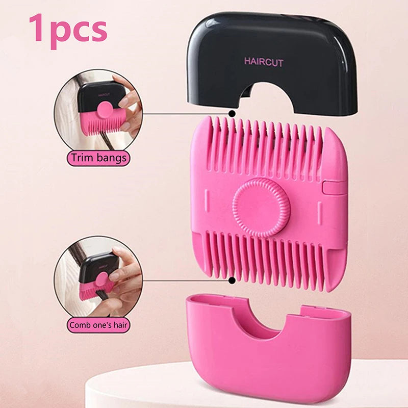 2-in-1 Hair Cutting Trimmer Comb for Bangs & Split Ends Hair Trimmer Comb Qst