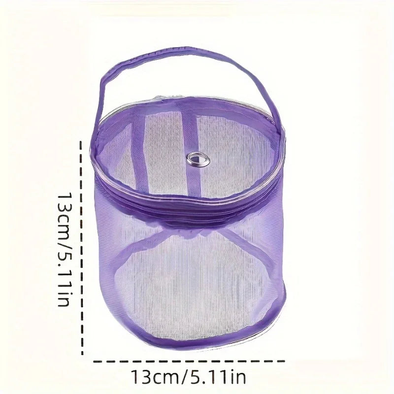 Knitting Needle & Hook Storage Bag with Zipper | 3 Colors Craft Storage Bag Qme