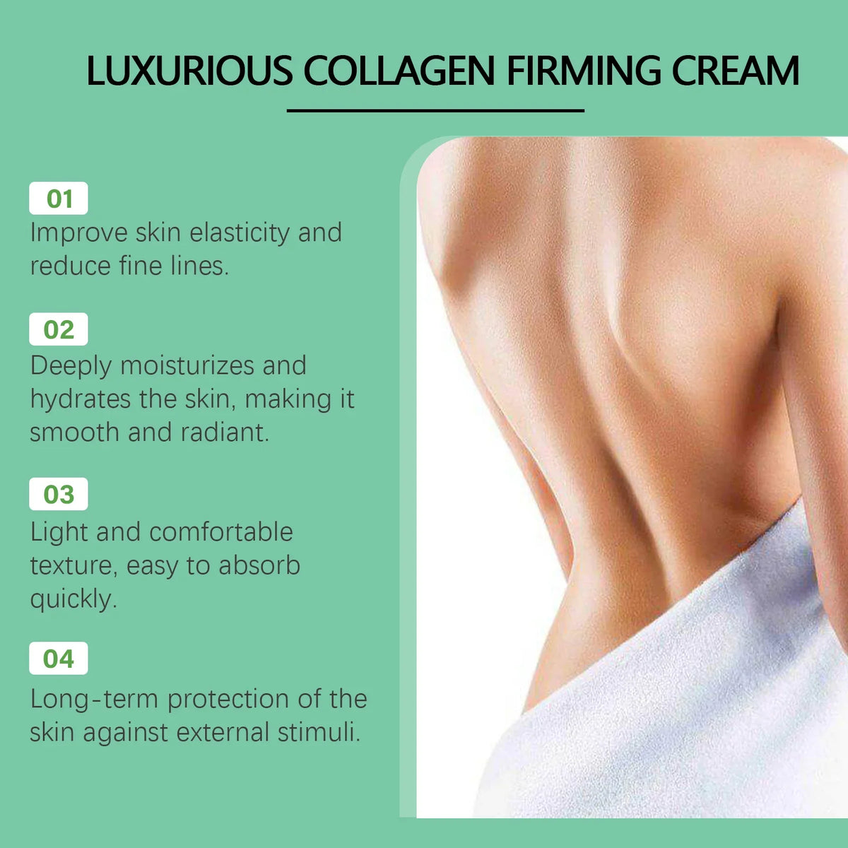 Collagen Firming Body Cream – Lifting, Smoothing & Brightening Firming Body Cream Qme