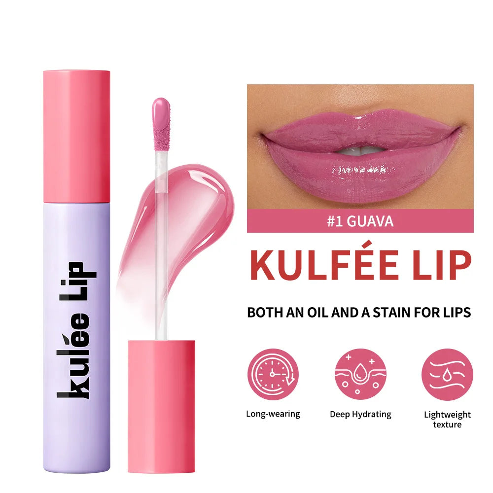 Lakerain Moisturizing Lip Oil Gloss – Nourishing & Long-Lasting Lip Oil Gloss Qst