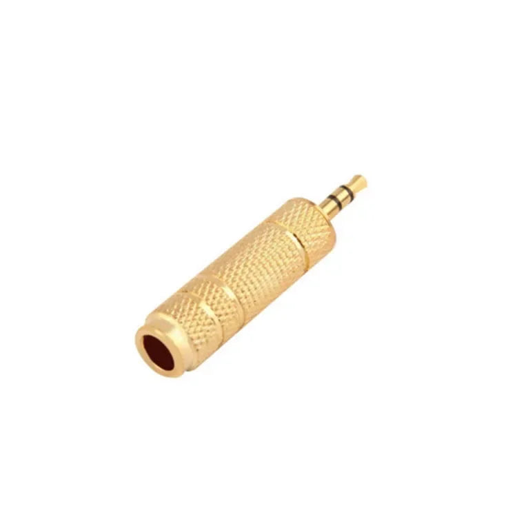 6.35mm to 3.5mm Audio Adapter – Headset & Mic Jack (10pcs) Audio Jack Adapter Qme