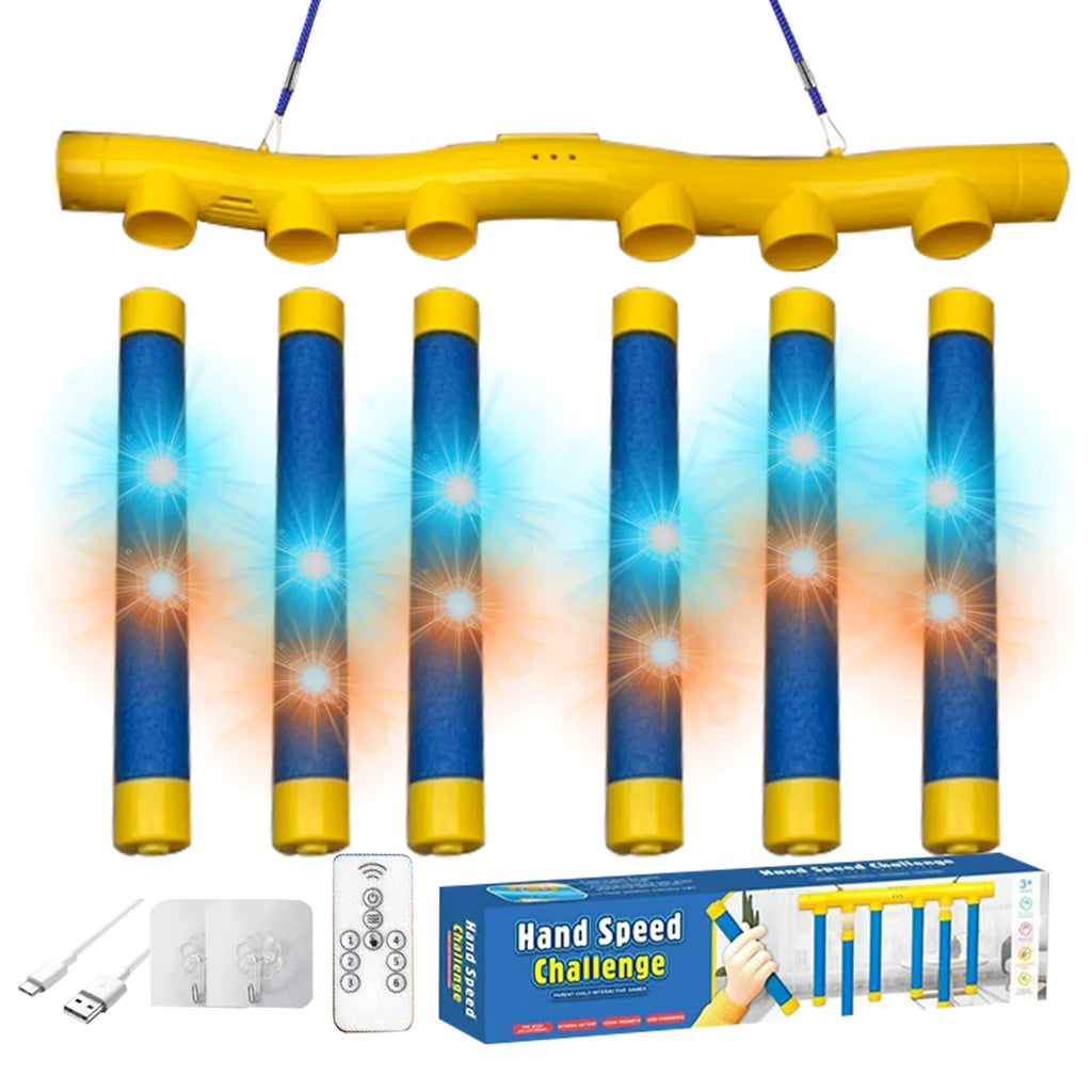 Reflex Challenge Drop Stick Game | Hand-Eye Coordination Toy Reflex Coordination Game Qme
