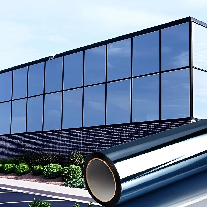 Reflective Privacy Window Film – Heat Insulating Static Cling Privacy Window Film Qst