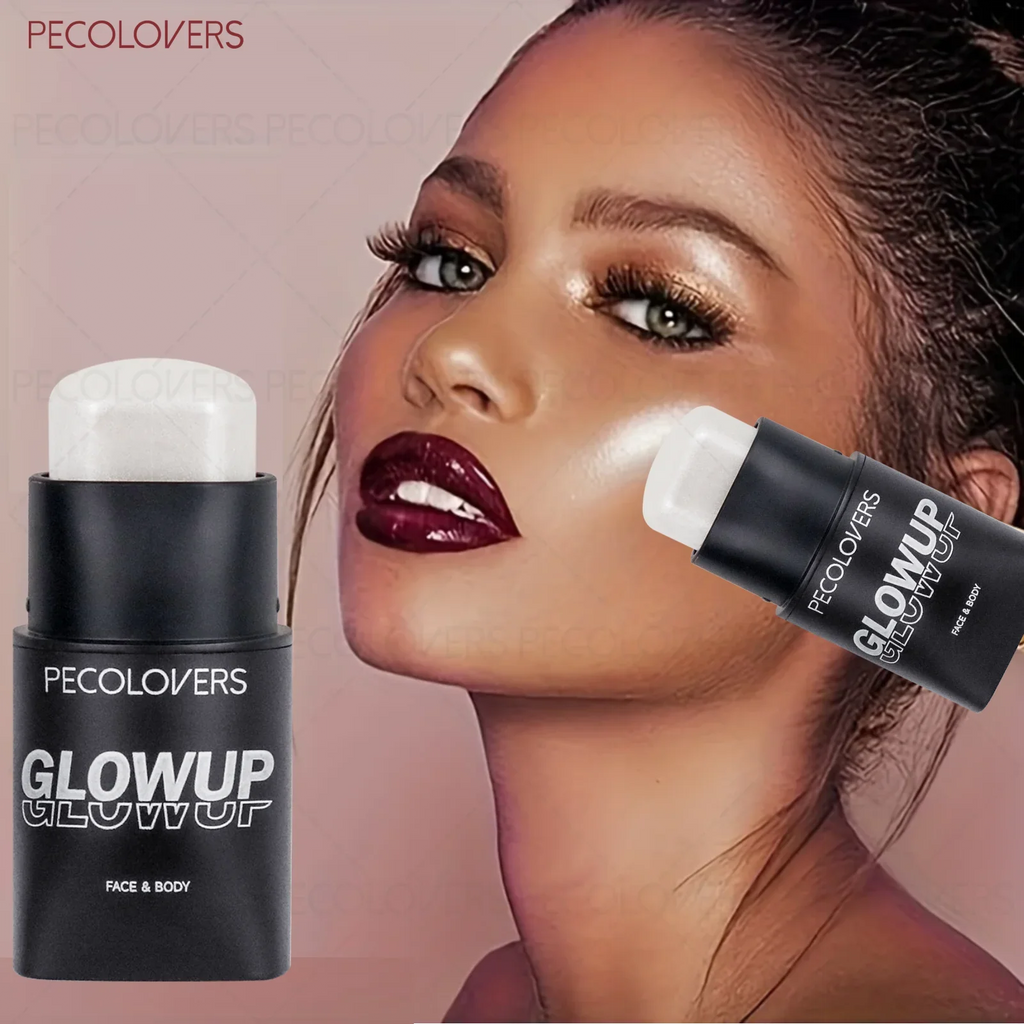 Waterproof Face Highlight Stick | Long-Lasting Natural Finish Face Highlight Stick Qme