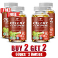 Celery Lycopene Capsules – Antioxidant & Prostate Support Non-GMO Herbal Supplement Qst 4 Bottles-60pcs