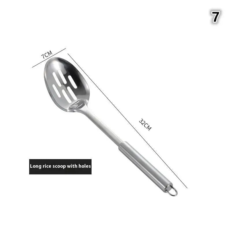 Stainless Steel Kitchen Utensils – Shovel, Spoon & Turner Kitchen Cooking Utensil Qst 7