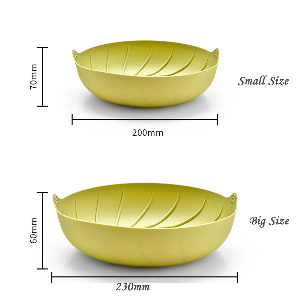 Silicone Air Fryer Basket Non-Stick Baking Pan Inner Pot Silicone Baking Pan Qme