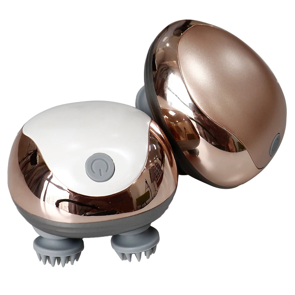 Raiuleko Electric Scalp Massager – 3D Kneading Head Device Electric Head Massager Qst