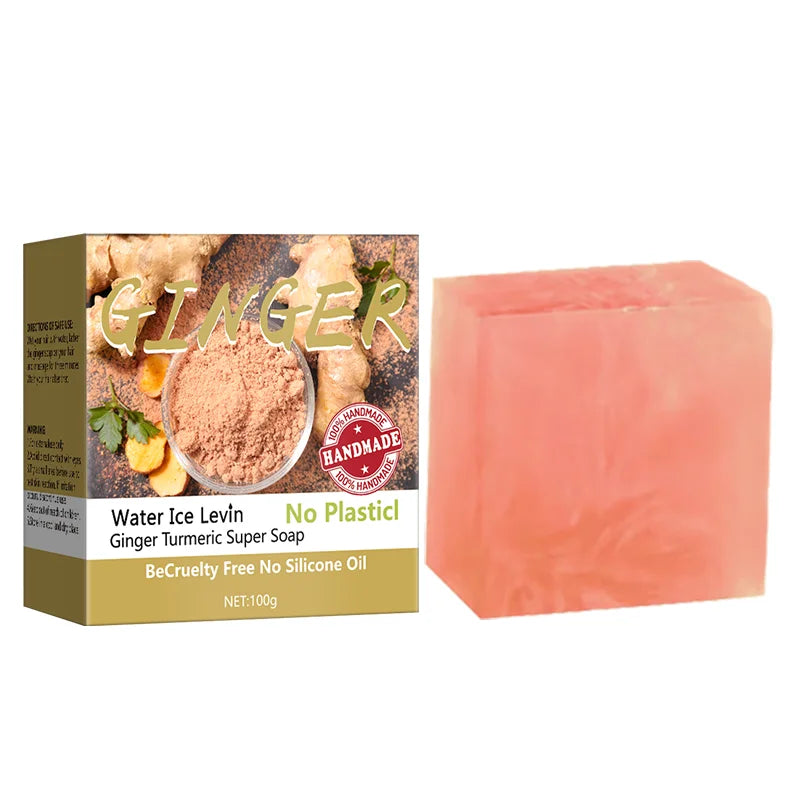 Turmeric Cold Process Shampoo Bar | Pure Plant Hair Treatment Solid Shampoo Bar Qme A piece