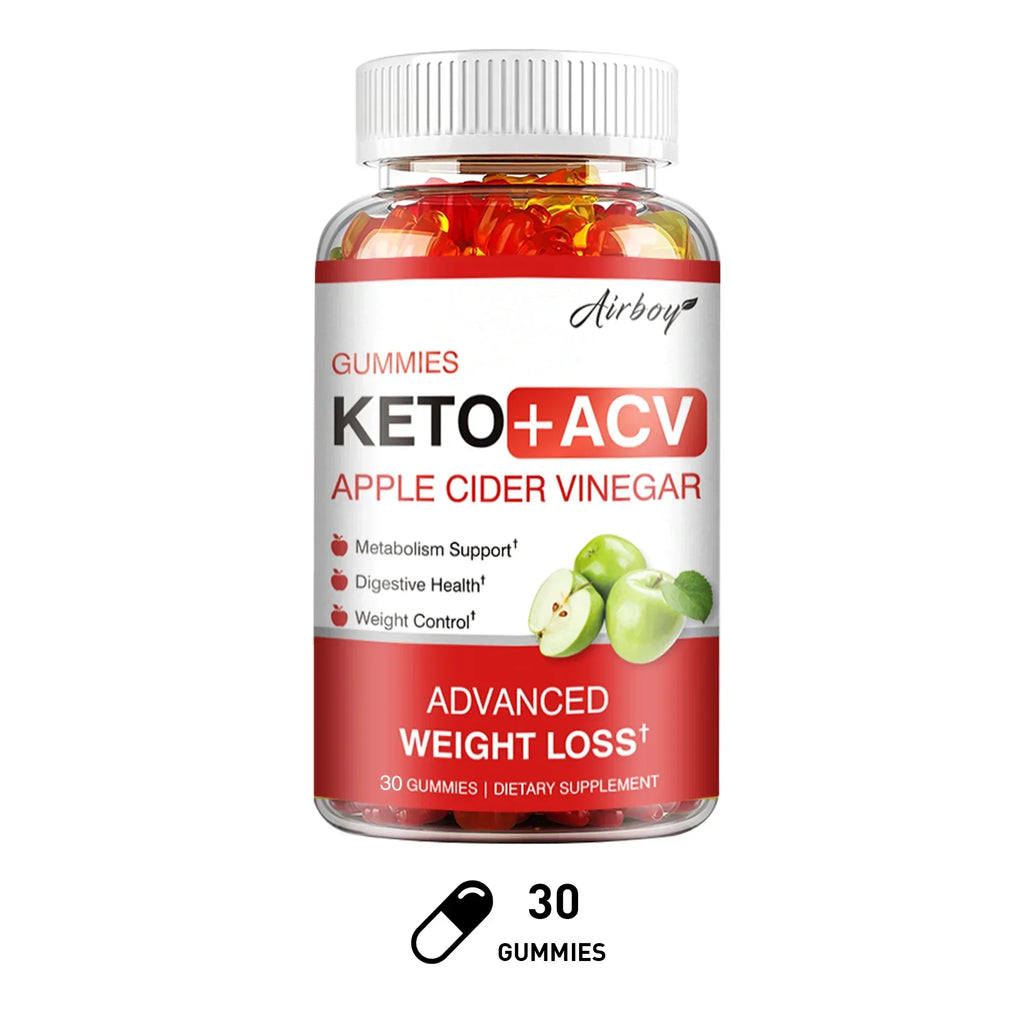 KETO + ACV Gummies – Metabolism, Gut & Immunity Support Dietary Supplement Gummies Qst 30 Gummies