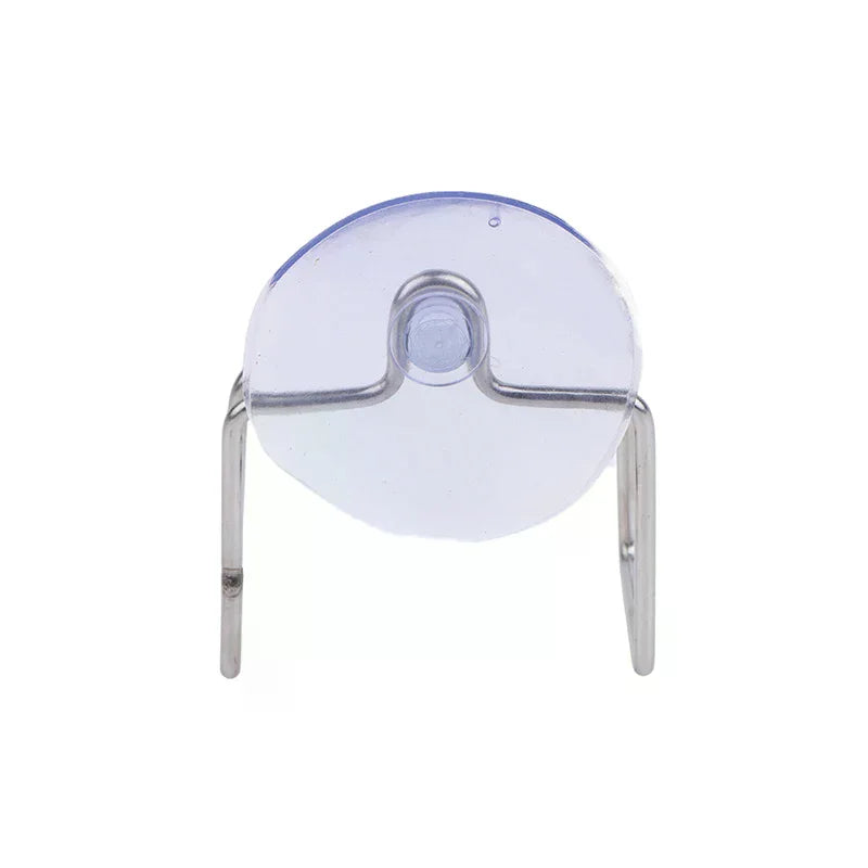 Stainless Steel Suction Cup Drain Rack & Sponge Holder Sink Drain Rack Qme