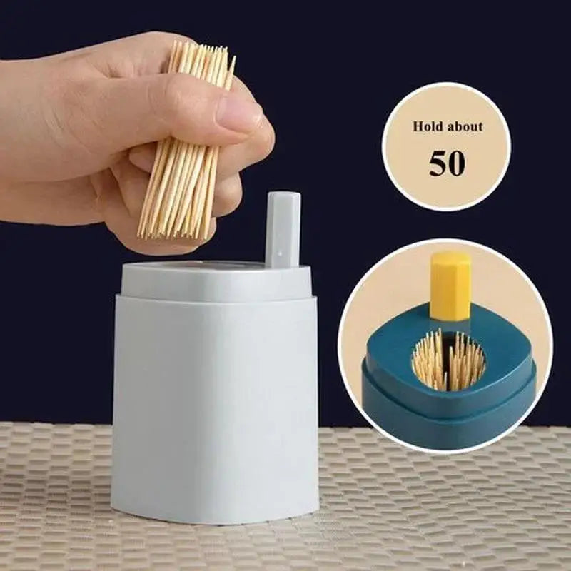 Automatic Pop-Up Toothpick Dispenser Box | Home & Dining Toothpick Dispenser Qme