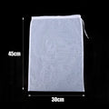 Reusable Nylon Mesh Filter Bags – Soy Milk, Nut, Tea & Coffee Mesh Filter Bag Qme 30x45cm 3PCS