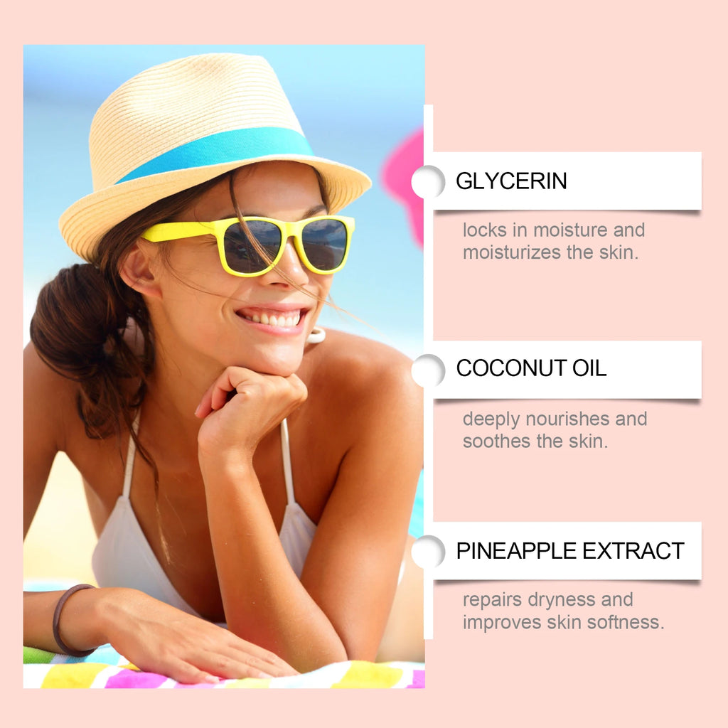 OceAura Self Tanning Lotion – Bronzing Body Cream, Coconut Oil Self Tanning Lotion Qst