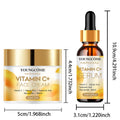 YOUNGCOME Vitamin C Skincare Set – Brighten, Firm & Hydrate Vitamin C Skincare Set Qst 50ml-60g