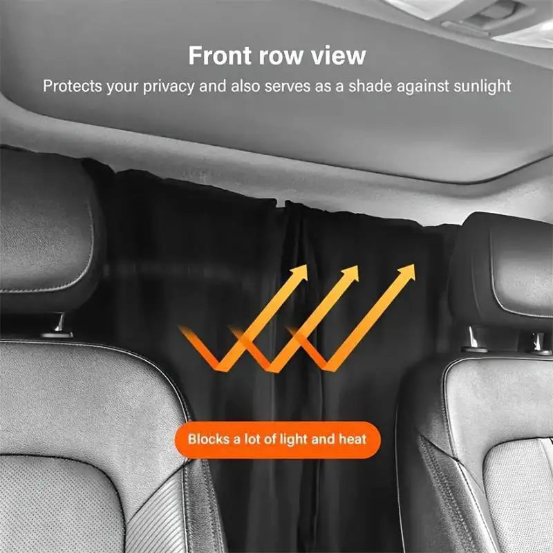 Car Privacy Curtain Window Shade – Sun Blocking, Nap & Camping Car Window Shade Qst