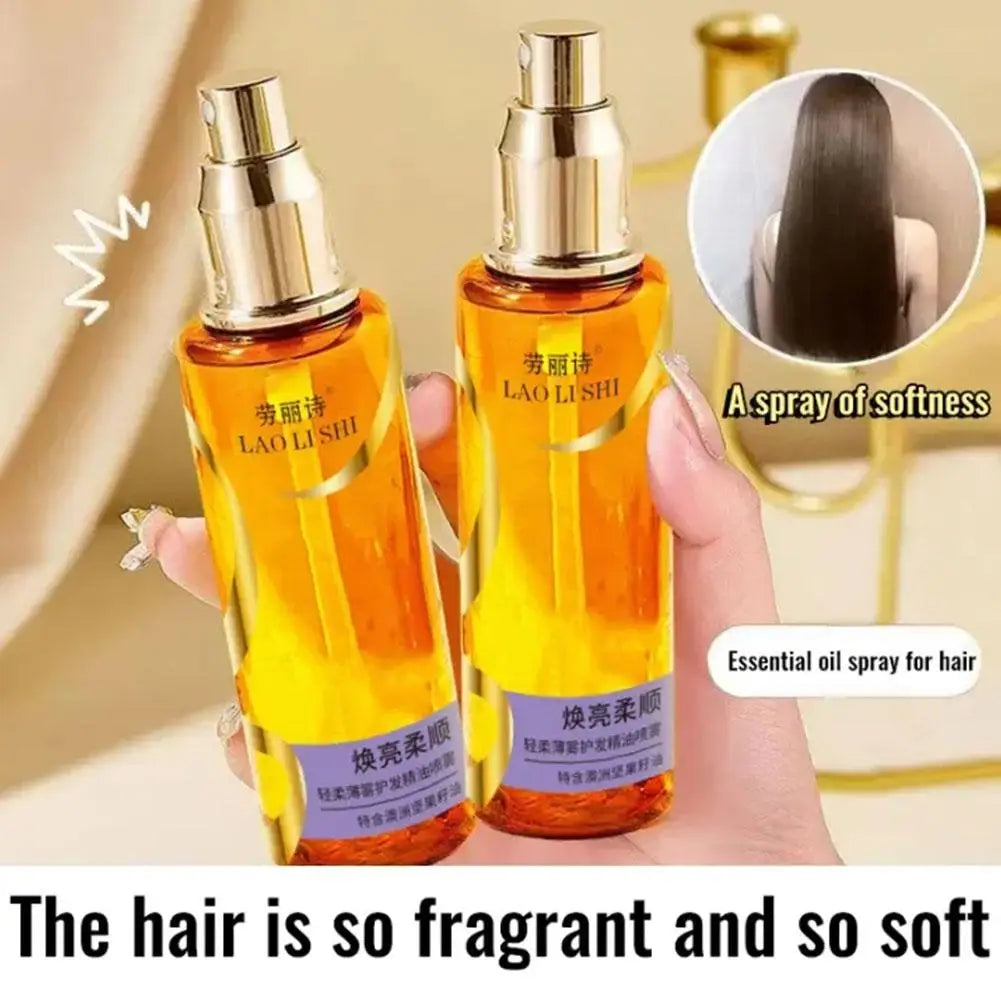 1-2 Shine Hair Serum – Lightweight Oil Hydrating Mist Hair Oil Serum Qme