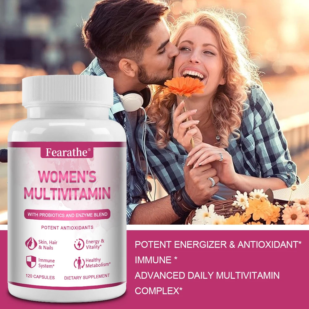 Women's Multivitamin Capsules – Complete Daily Nutrient Support Women's Multivitamin Qst