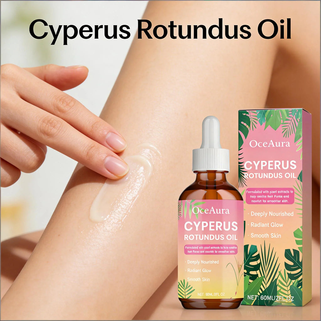 Cyperus Rotundus Oil Post-Hair Removal Calming Essence Post-Hair Removal Serum Qme