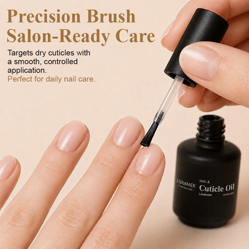 LGRAMER 15ml Cuticle Oil Nail Treatment – 12 Scents Cuticle Oil Treatment Qst