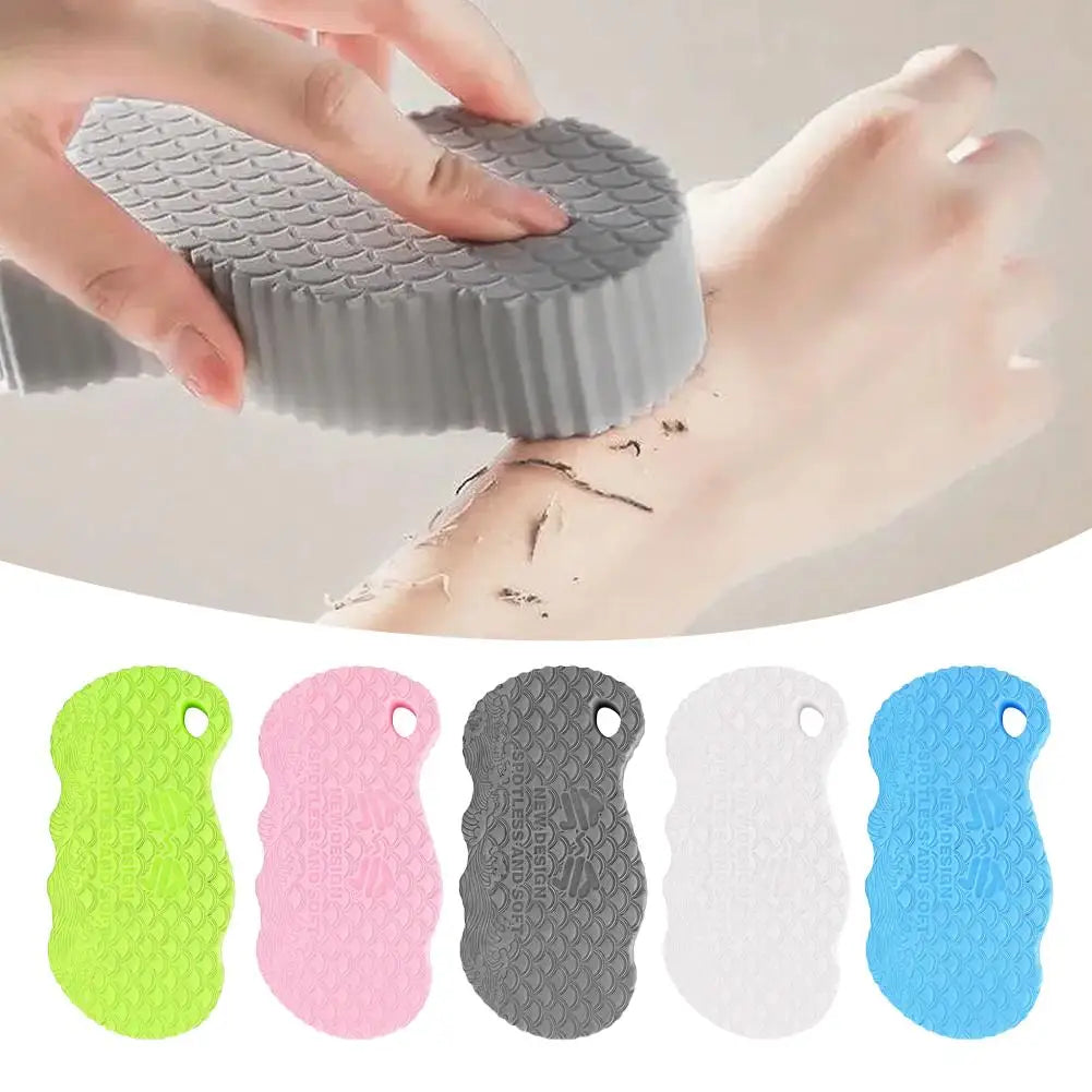Exfoliating Bath Sponge – Soft Reusable Body Scrubber | Qme Exfoliating Bath Sponge Qme