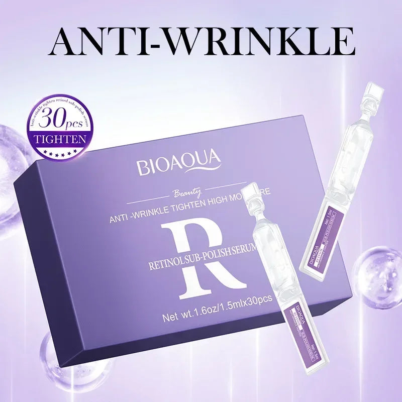 BIOAQUA Retinol Vitamin C Hyaluronic Acid Face Serum Facial Serum Qme
