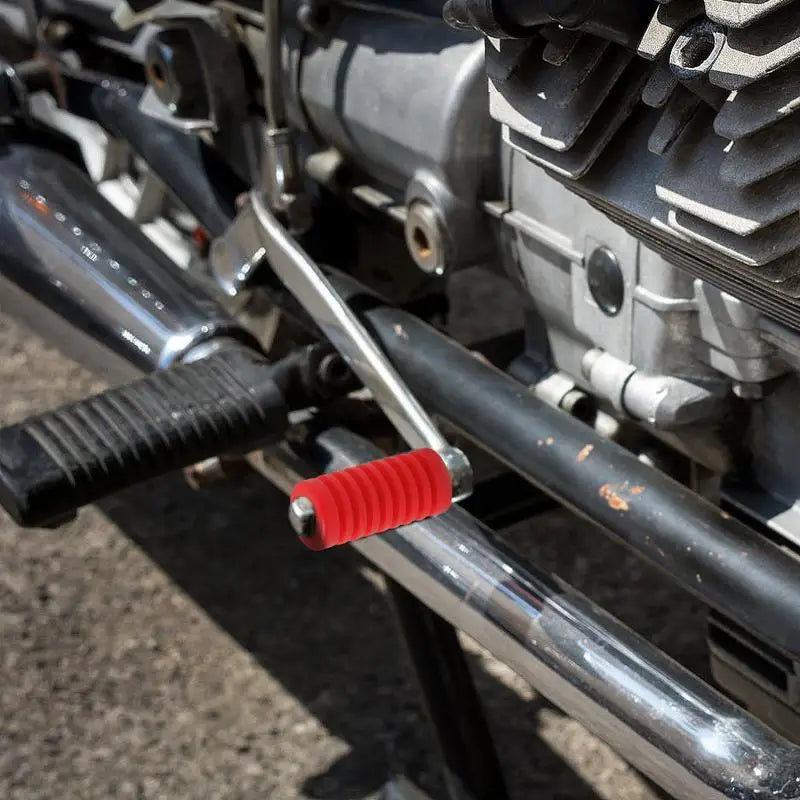 Motorcycle Rubber Gear Shift Lever Cover – Anti-Slip Pad Motorcycle Shifter Cover Qst