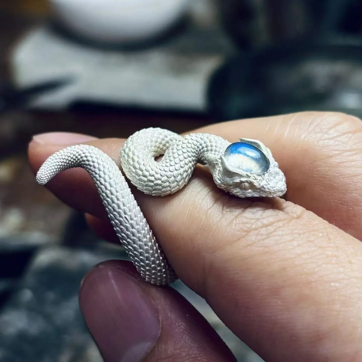 Snake Opening Ring for Men & Women | Retro Luxury Style Fashion Ring Qme