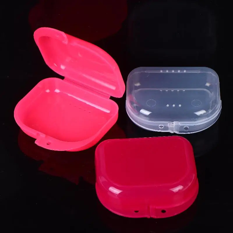 Dental Retainer Case – Vented Denture Storage Box Dental Retainer Case Qst