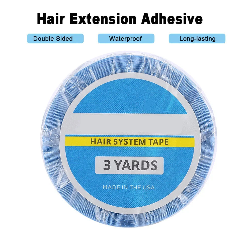 Double-Sided Waterproof Hair Extension Tape | Strong Hold Hair Extension Tape Qme