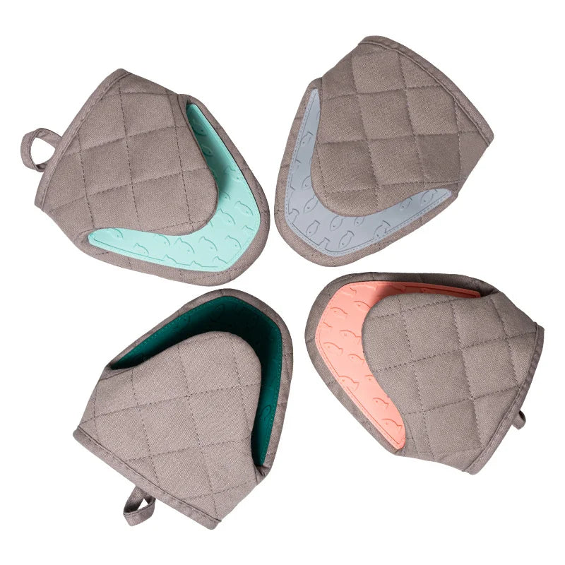 Silicone Oven Glove – Heat-Resistant Non-Slip Kitchen Mitt Silicone Oven Mitt Qst