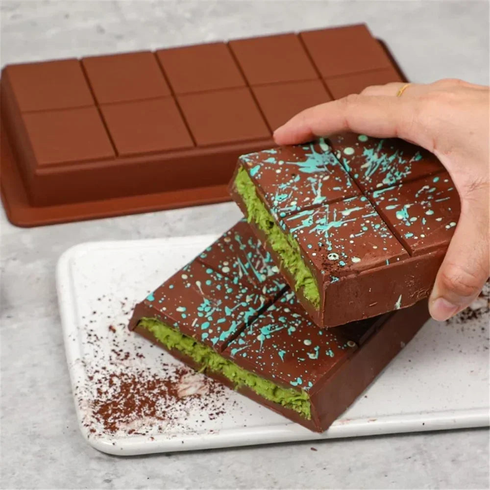 3D Silicone Break-Apart Chocolate & Biscuit Mold | DIY Baking Silicone Baking Mold Qme
