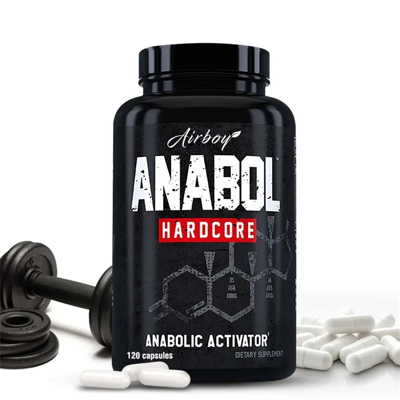 Anabol Hardcore – Muscle Growth & Strength Support Capsules Muscle Growth Supplement Qst
