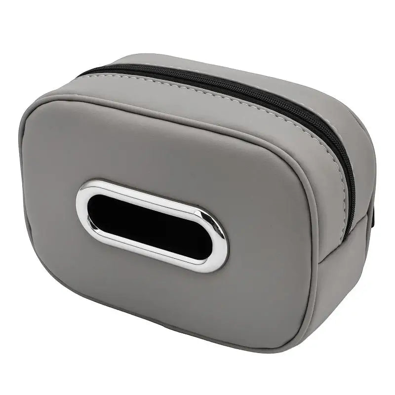 Nappa Leather Car Tissue Box Holder – Visor & Console Car Tissue Box Holder Qst A3